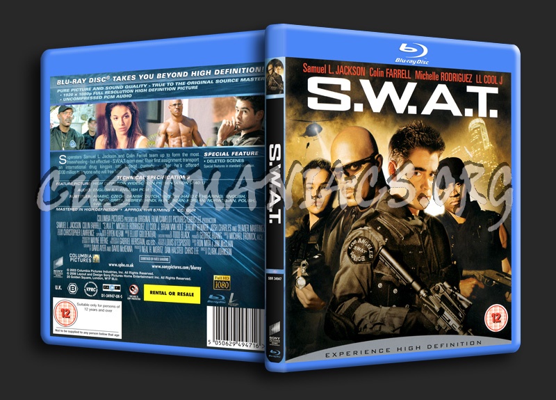 Swat blu-ray cover
