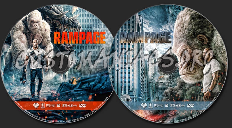 Rampage dvd label