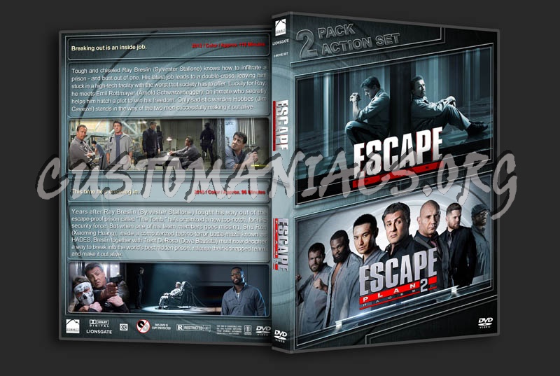 Escape Plan Double Plan dvd cover