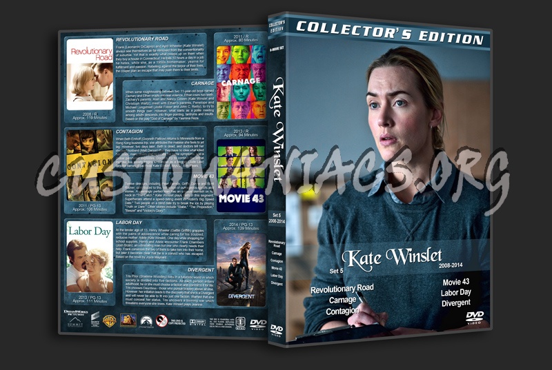 Kate Winslet Filmography - Set 5 (2008-2014) dvd cover