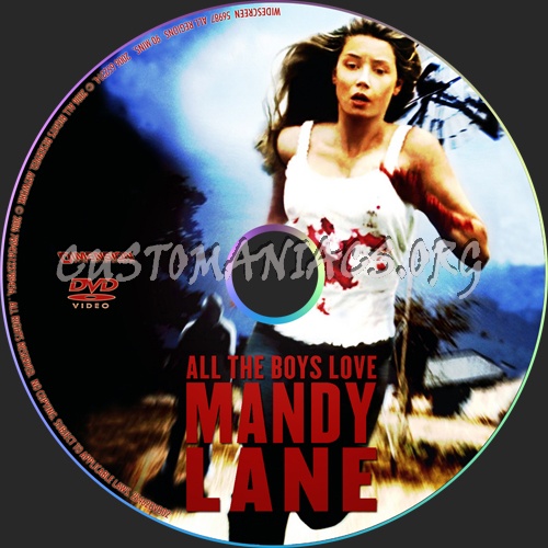 All the Boys Love Mandy Lane dvd label