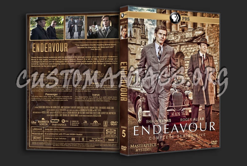 Endeavour - Series 5 dvd cover