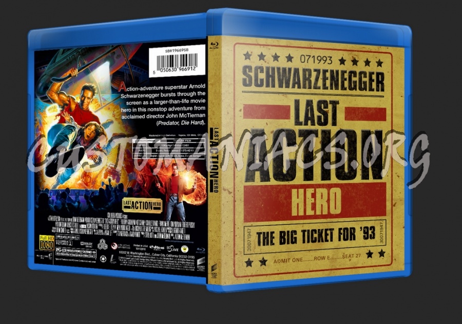 Last Action Hero blu-ray cover