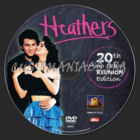 Heathers dvd label