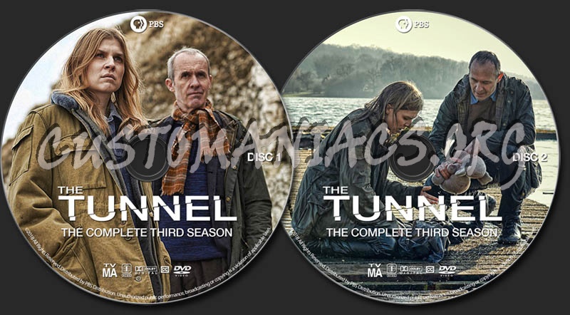 The Tunnel - Season 3 dvd label