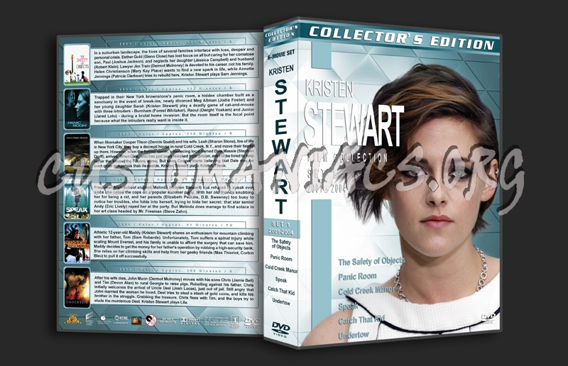 Kristen Stewart Film Collection - Set 1 (2001-2004) dvd cover