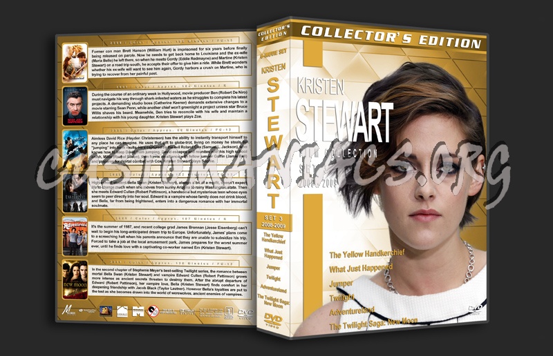 Kristen Stewart Film Collection - Set 3 (2008-2009) dvd cover