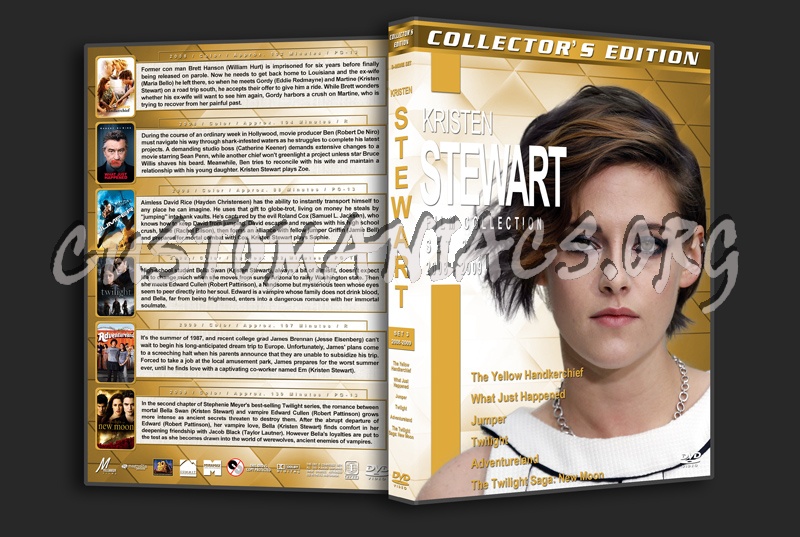 Kristen Stewart Film Collection - Set 3 (2008-2009) dvd cover