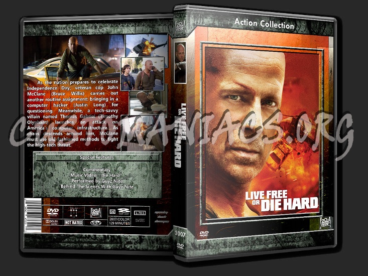 Live Free or Die Hard dvd cover