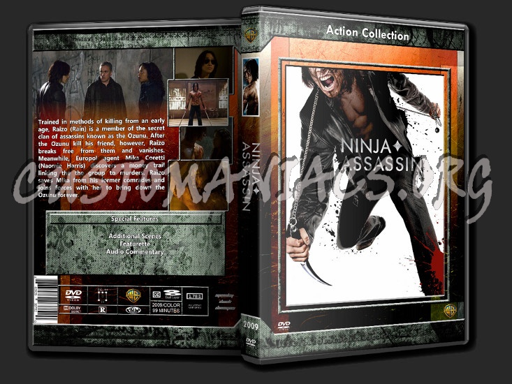 Ninja Assassin dvd cover