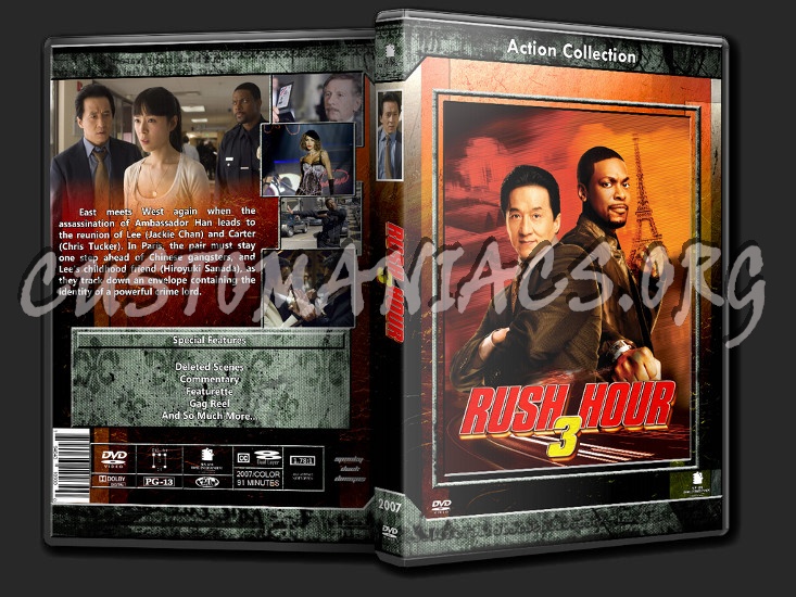 Rush Hour 3 dvd cover