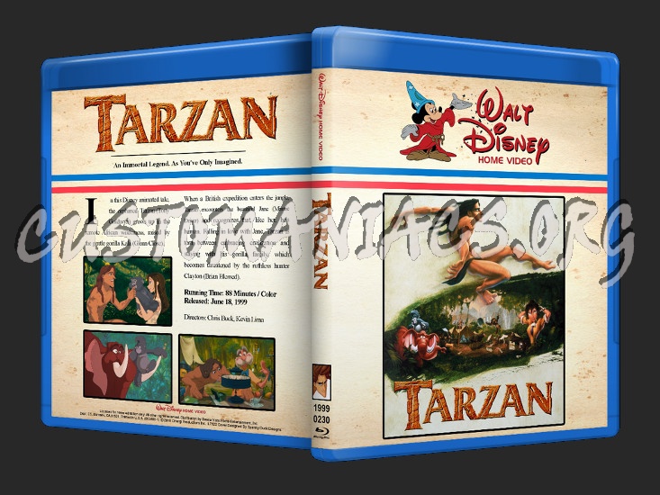 Tarzan blu-ray cover