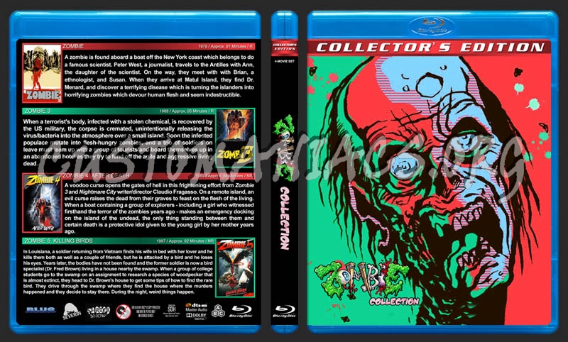 Zombie Collection blu-ray cover - DVD Covers & Labels by Customaniacs ...