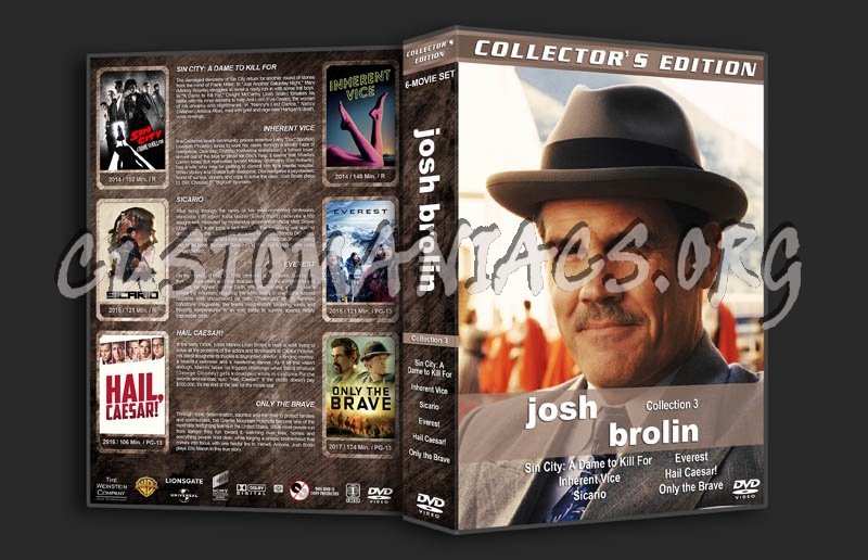 Josh Brolin - Collection 3 dvd cover