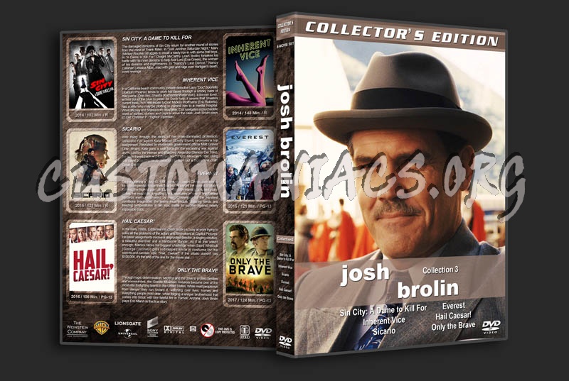 Josh Brolin - Collection 3 dvd cover