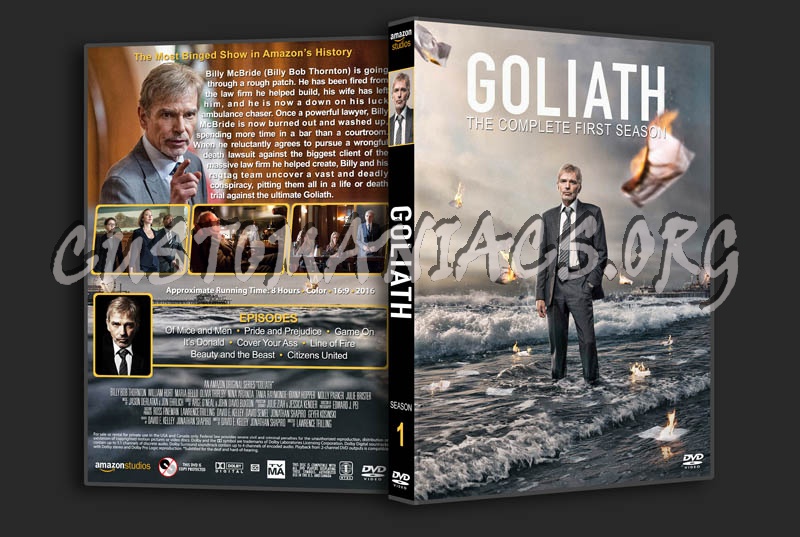 Goliath - Seasons 1-2 dvd cover