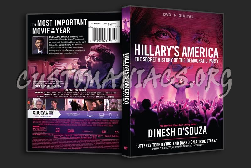 Hillary's America dvd cover