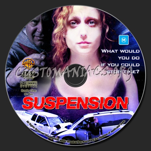 Suspension dvd label