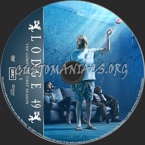 Lodge 49 Season 1 dvd label