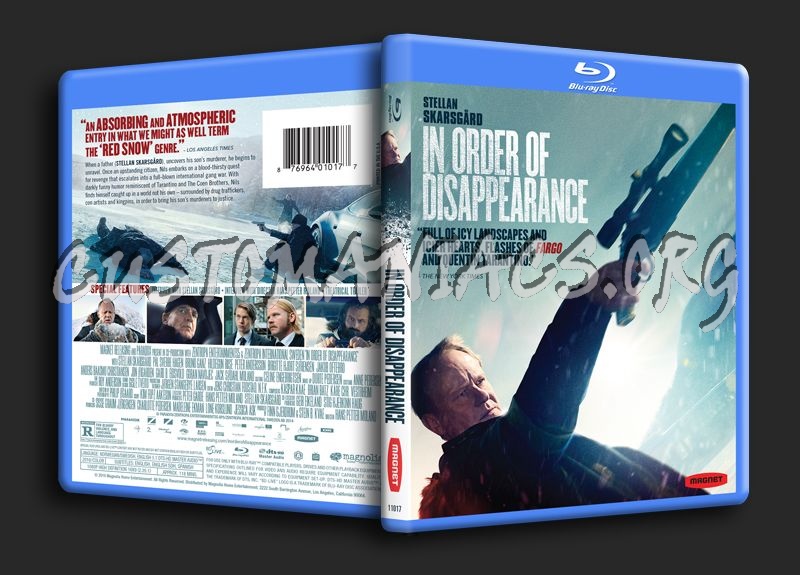 In Order of Disappearance blu-ray cover