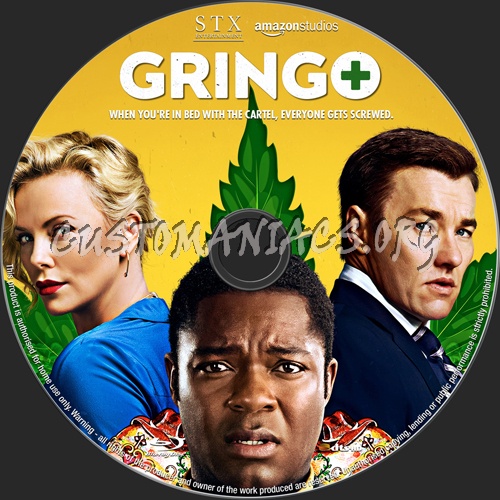 Gringo blu-ray label