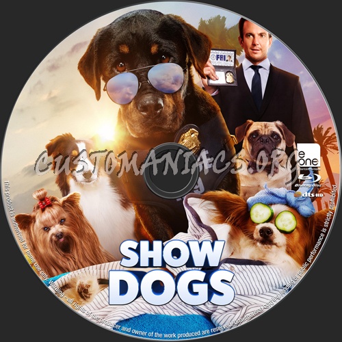 Show Dogs blu-ray label