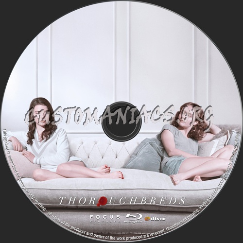 Thoroughbreds blu-ray label