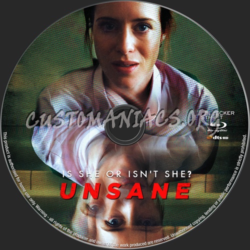 Unsane blu-ray label