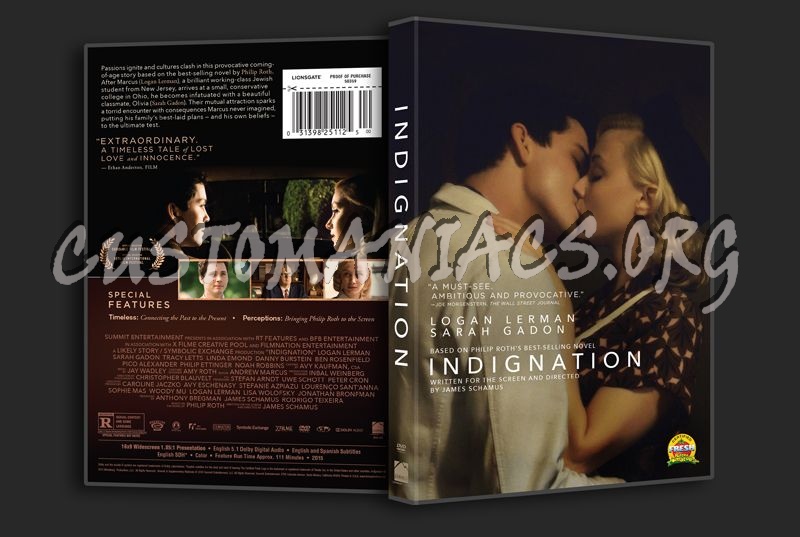 Indignation dvd cover