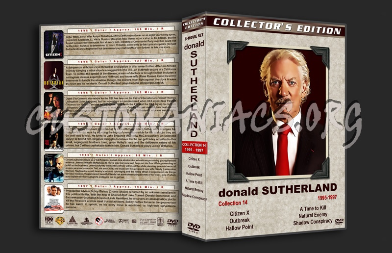 Donald Sutherland Film Collection - Set 14 (1995-1997) dvd cover