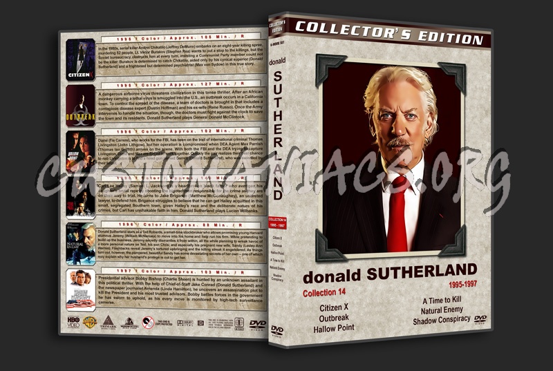 Donald Sutherland Film Collection - Set 14 (1995-1997) dvd cover