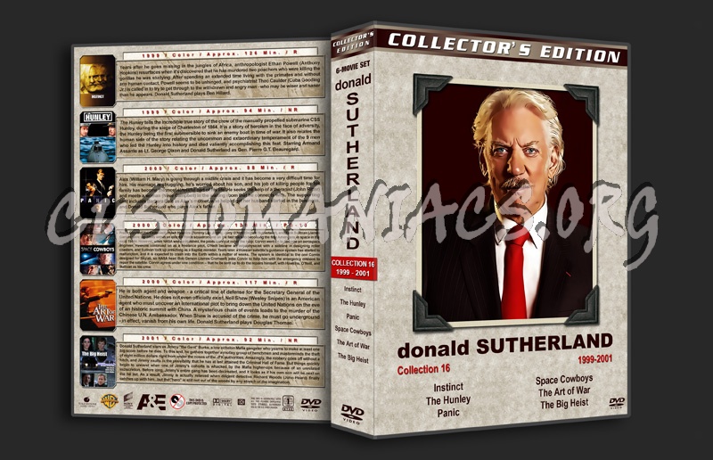 Donald Sutherland Film Collection - Set 16 (1999-2001) dvd cover