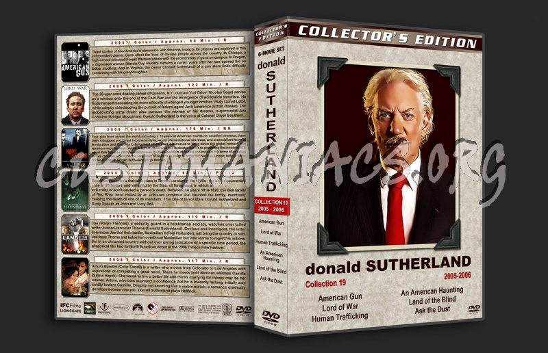 Donald Sutherland Film Collection - Set 19 (2005-2006) dvd cover
