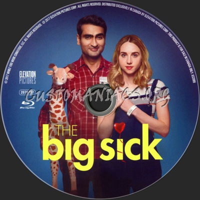 The Big Sick blu-ray label