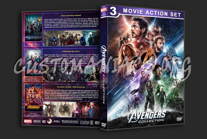 Avengers Collection dvd cover