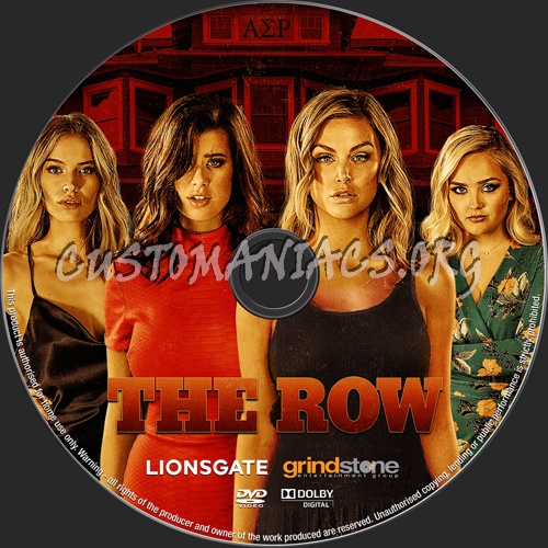 The Row dvd label