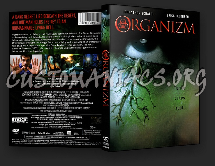 Organizm dvd cover