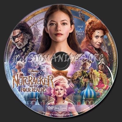 The Nutcracker And The Four Realms dvd label
