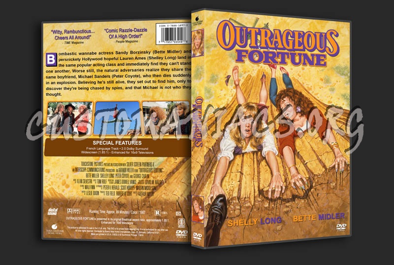 Outrageous Fortune dvd cover