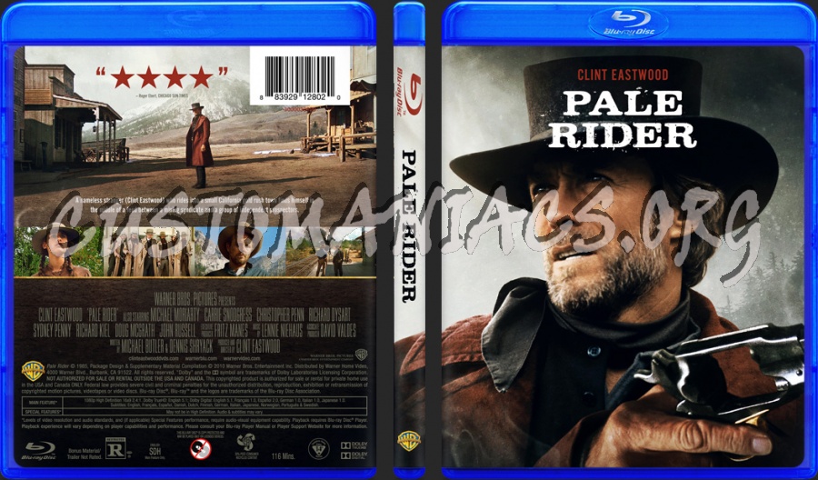 Pale Rider blu-ray cover