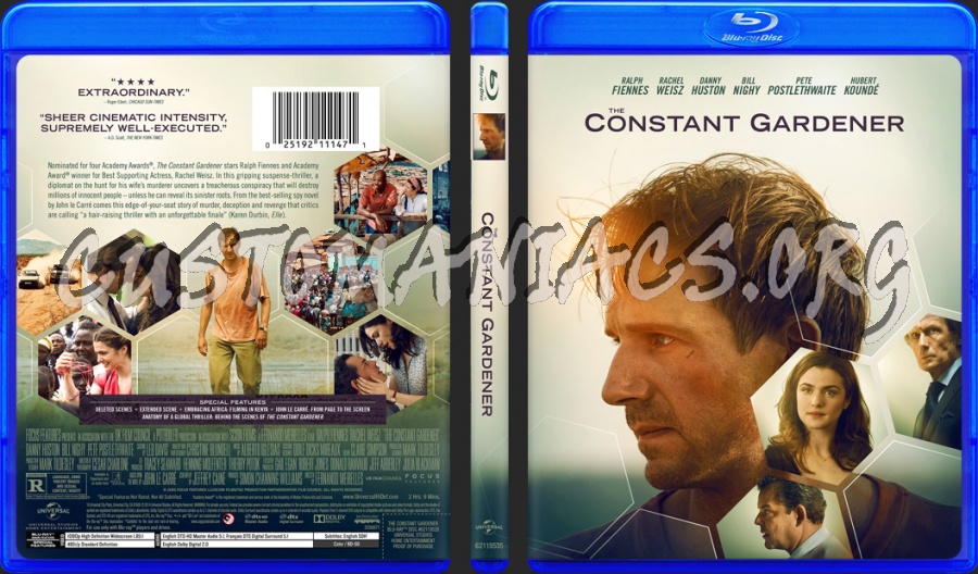 The Constant Gardener blu-ray cover