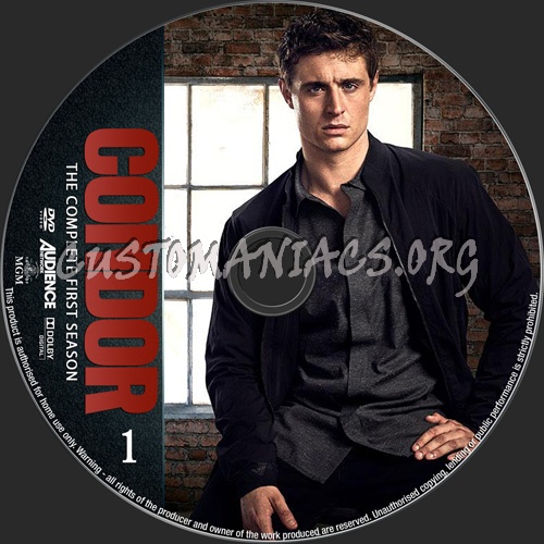 Condor Season 1 dvd label