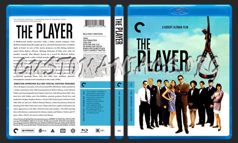 812 - The Player blu-ray cover