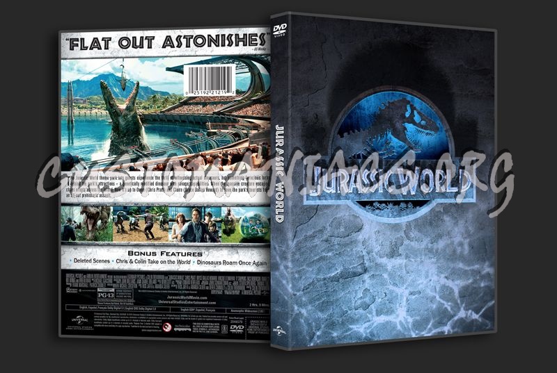 Jurassic World dvd cover