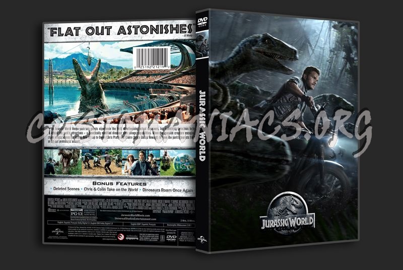 Jurassic World dvd cover