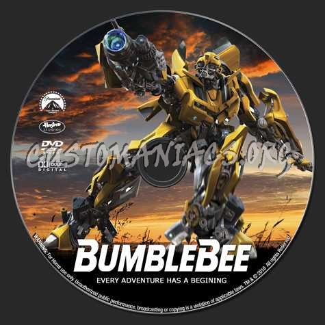 Bumblebee (2018) dvd label