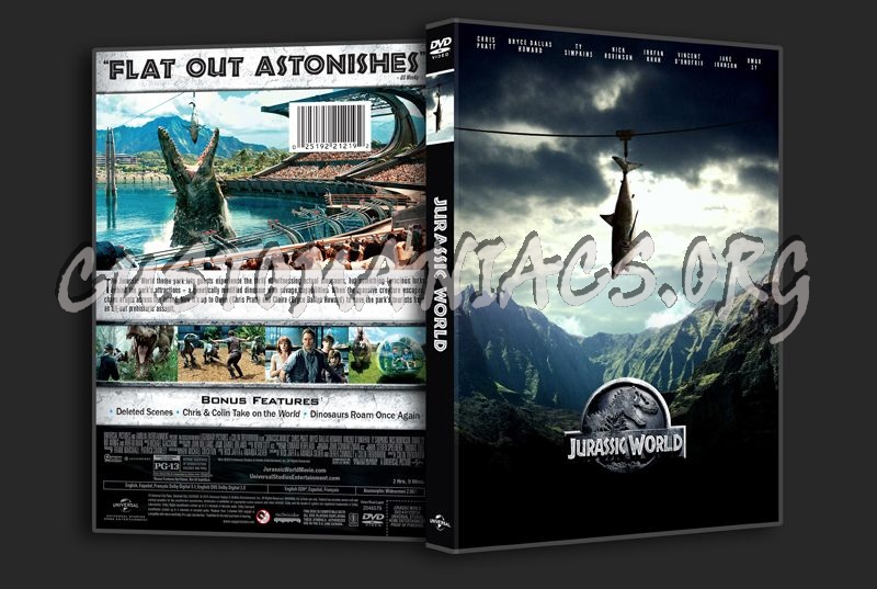 Jurassic World dvd cover