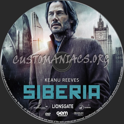 Siberia dvd label