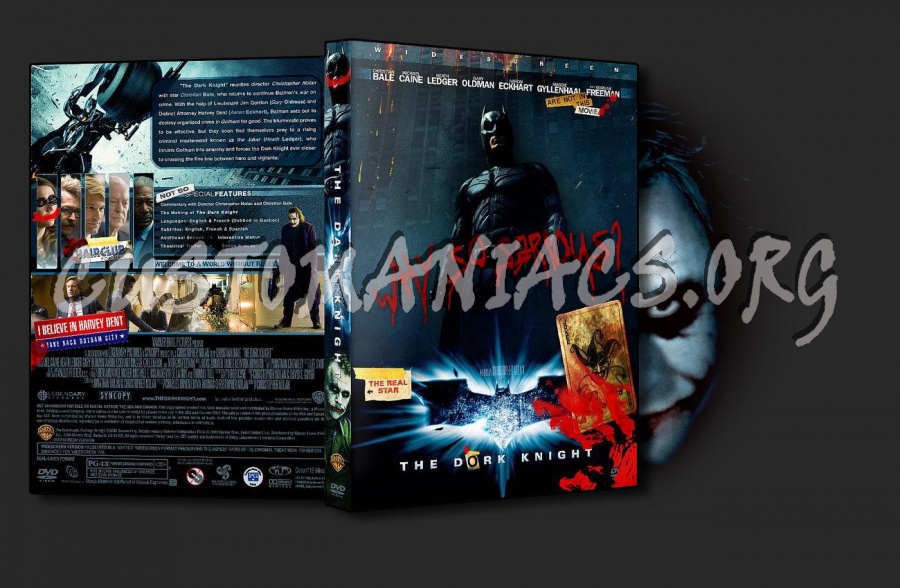 Batman The Dark Knight dvd cover