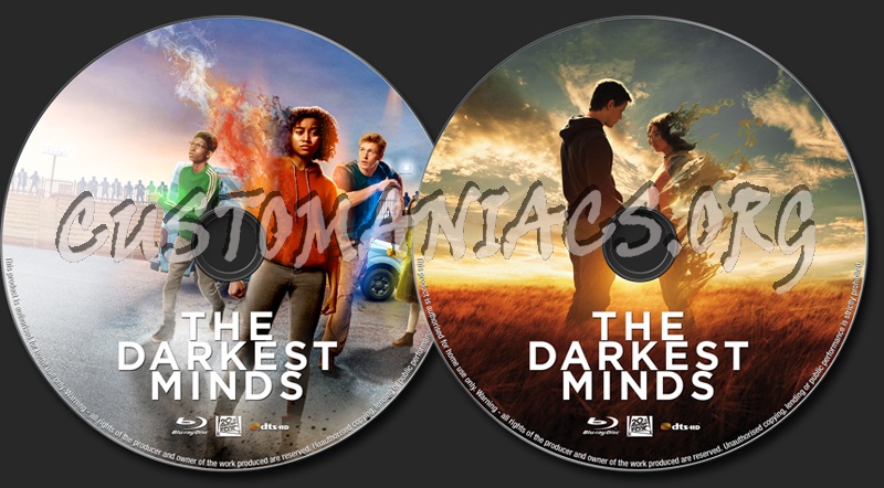 The Darkest Minds (2018) blu-ray label